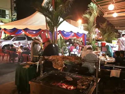 Kambing Golek Majlis Tahlil di Taman Gaya, Ulu Tiram