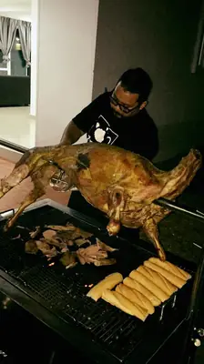 Kambing Golek di Majlis Makan Malam: Kota Tinggi