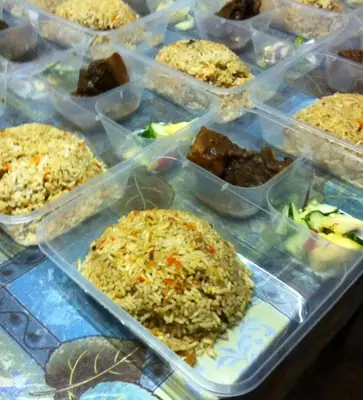 80 Set Nasi Beriani Kambing Aqiqah